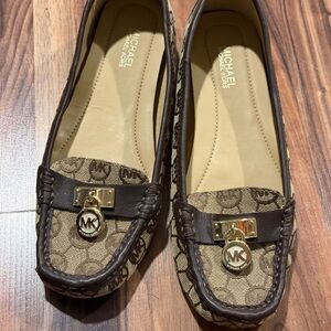 Michael Kors Tan and Brown Loafers for Women